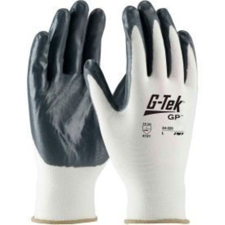 PIP Nitrile Coated Nylon Glove, L, Pair 34-225/L